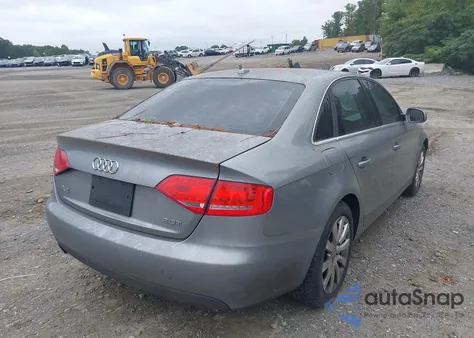 2010 Audi A4 2.0T Premium from USA, damaged, VIN WAUEFAFL7AN054604